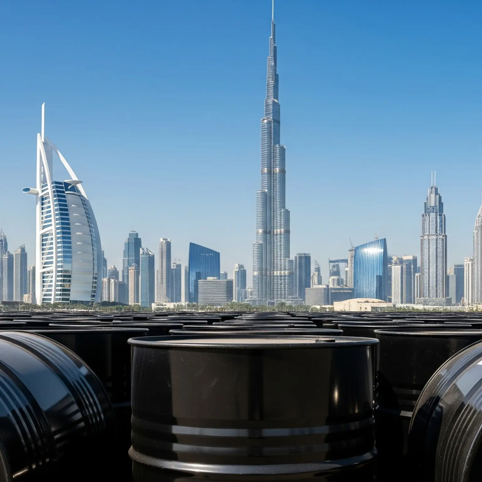 Used waste oil barrel uae