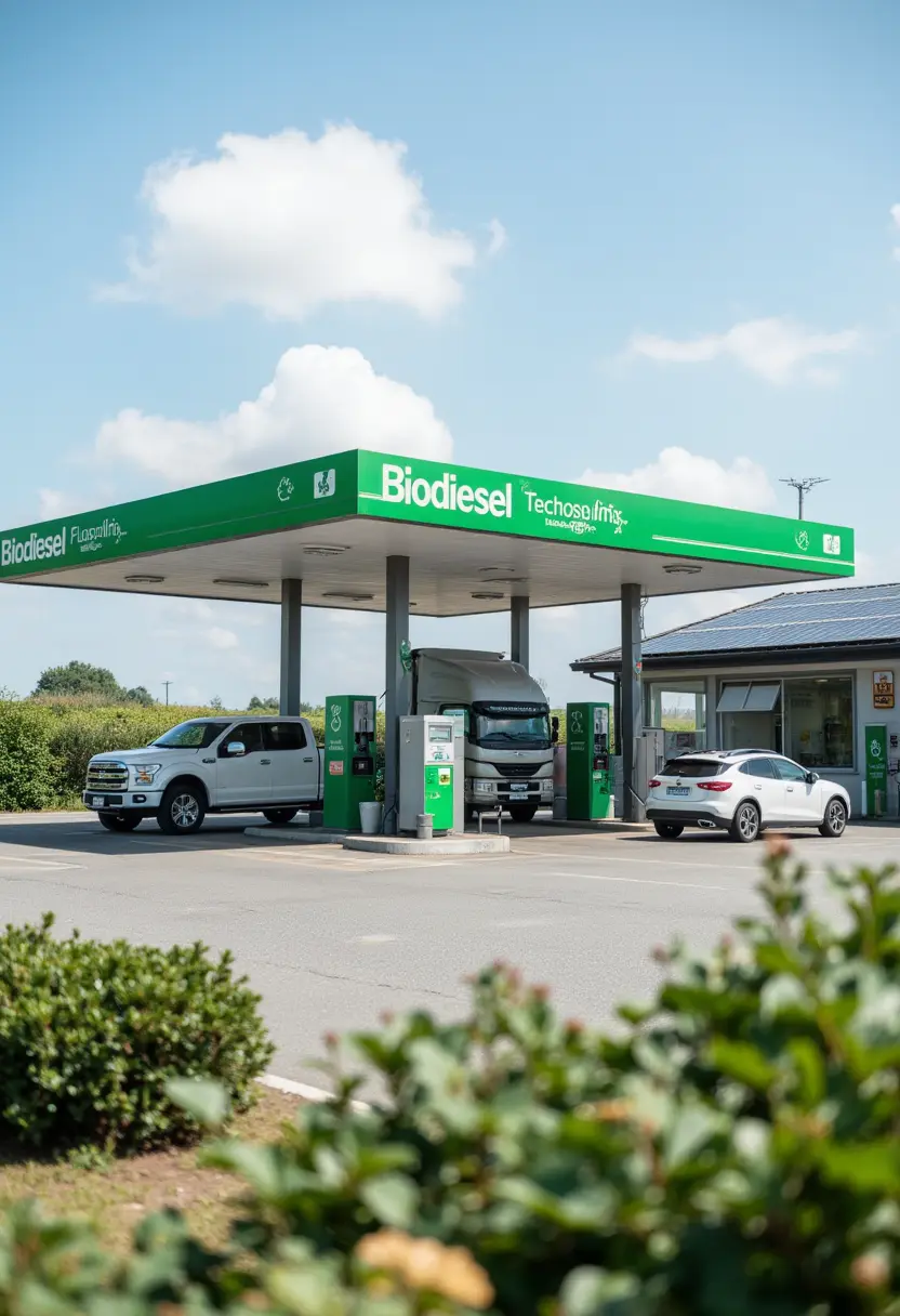 Biodiesel fueling station renewable energy dubai