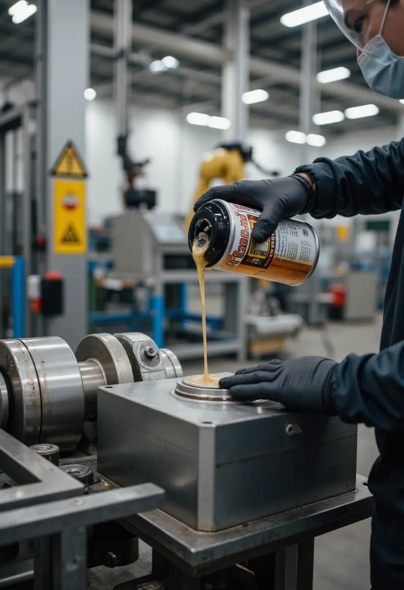 Machine maintenance lubrication recycling plant uae