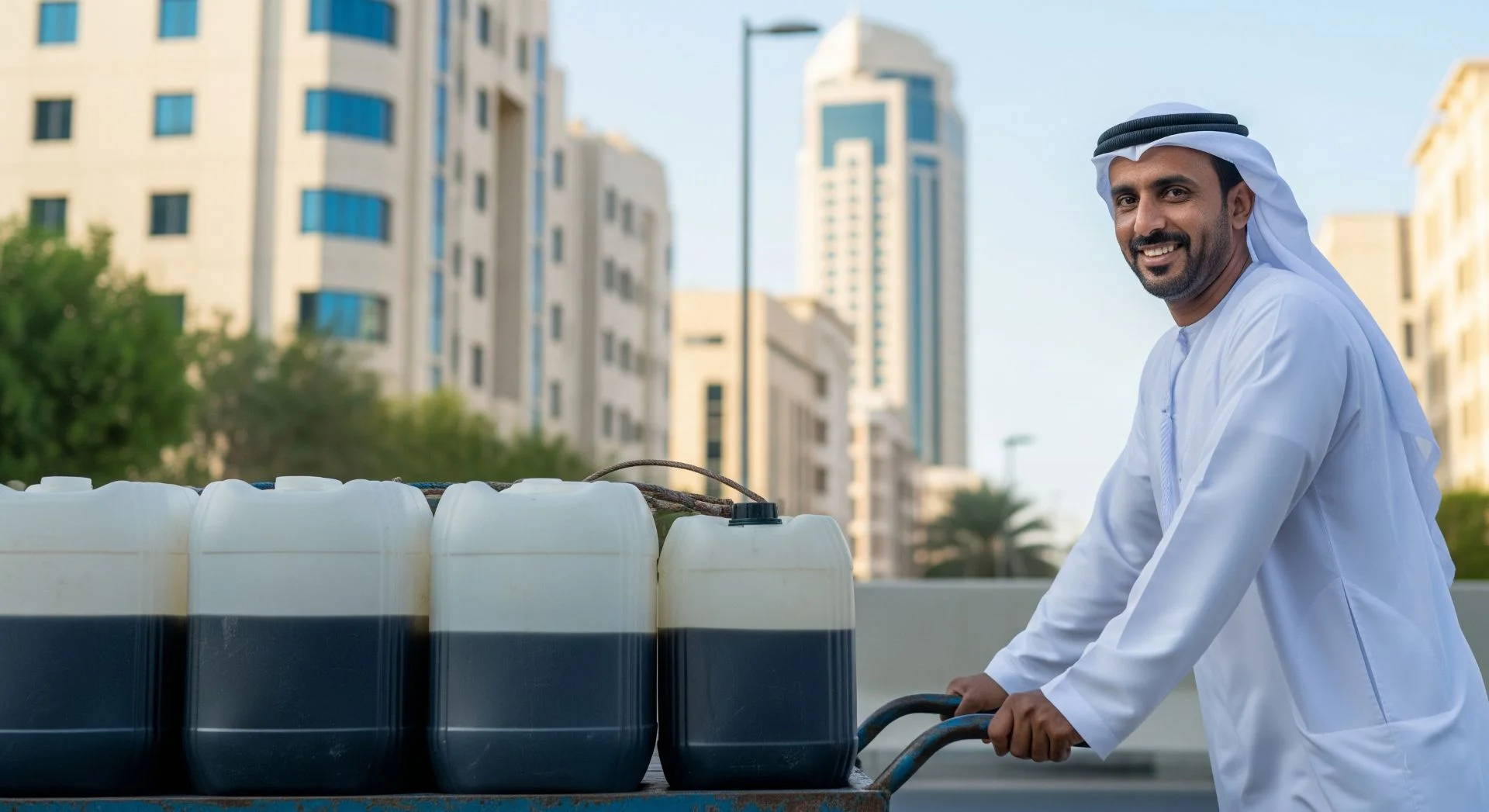 Waste oil recovery company in uae